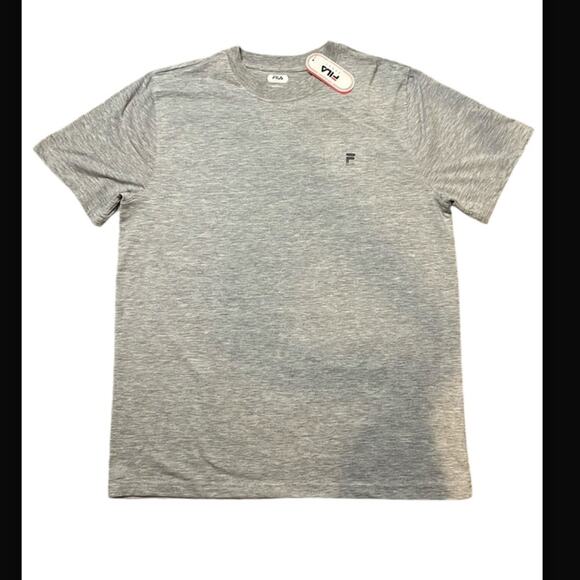 NWT men’s fila basic grey short sleeve t shirt - Picture 1 of 4